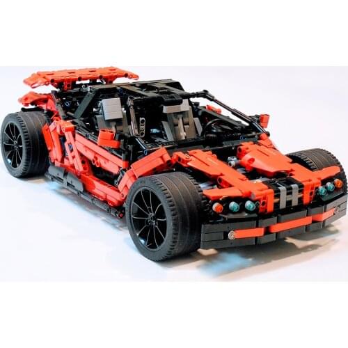 IpinMoc Technic Car Supercar Model Building Blocks Bricks Sets Kids Toys Compatible with New 19704 Assembly Gifts 1 order