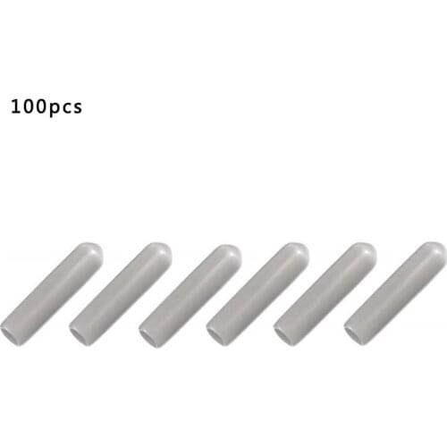 Dishwasher Cap Protective Sleeve Wire Cap Steel Tube End Protective Sleeve Rubber Cap Shelf Cap Milky White