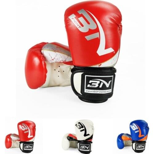 Professional Kids/ teenager Boxing Gloves pu Leather MMA Muay Thai Boxe De Luva Mitts Sanda Equipments Kick sanda Boxing 6OZ