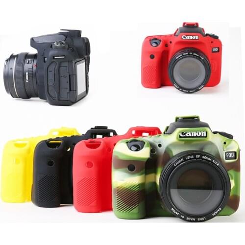 Soft Silicone Rubber Armor Skin Case DSLR Camera Body Cover Protector Bag For Canon EOS 60D New