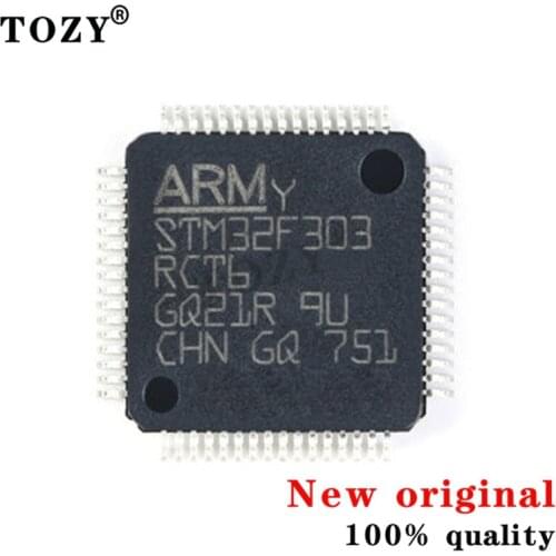 Original genuine stm32f303cct6 stm32f303rct6 stm32f303vct6 microcontroller