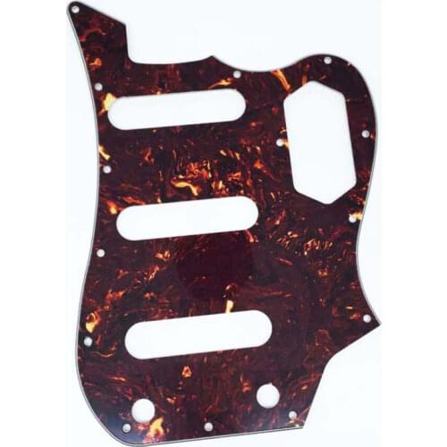 Pleroo Custom Guitar pickgaurd - For Bass VI Guitar pickguard Scratch Plate 2 kinds of Tortoise