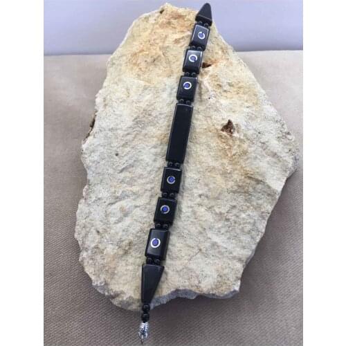 Genuine Erzurum Oltu Cubic Zirconia Women Men Is Bracelet