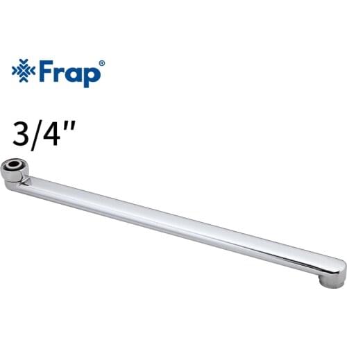 Frap 40cm 3/4'' bathtub faucet pipe spout Faucet brass outlet pipe flexible faucet pipe bathroom faucet accessories F40F-2