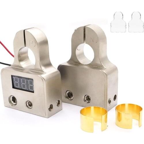 Car audio refitting car battery head installation car battery head battery clip battery terminal strip display