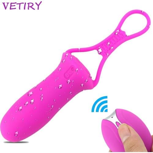 VETIRY 10 Speed Bullet Vibrator Remote Control Vibrating Egg Clitoris Stimulator G-spot Massage Anal Plug Sex Toys for Women