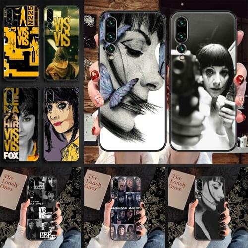 Vis a vis Phone case For Huawei P Mate P10 P20 P30 P40 10 20 Smart Z Pro Lite 2019 black trend Etui art bumper 3D back fashion