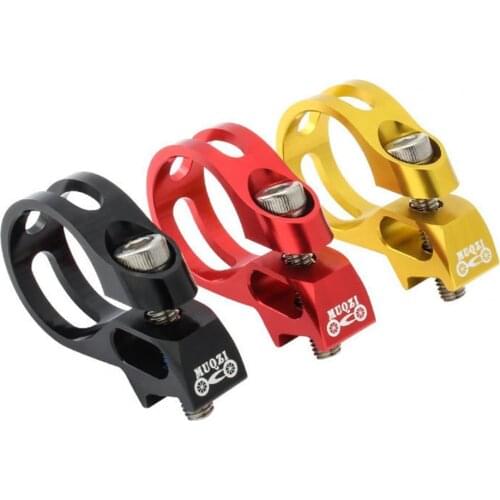 Shift lever clamp hollow design wear-resistant lightweight bicycle shift lever clamp abrazadera tija sillin seatpost clamp