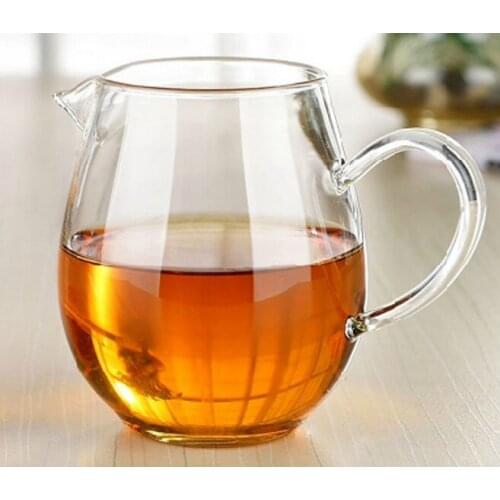 1PC 450ml Heat Resistance Coffee Milk Tea Beer Glass Cup Clear Kongfu Tea Cup Transparent Cupware Drinkware JQ 1078