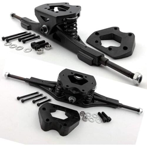 2pcs 11inch Electric Skateboard Truck Aluminum Gasket Motor Gasket Trucks Electric Skateboard Bridge Riserpad Long Board Bridge