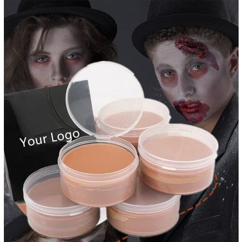30pcs Wholesale Fake Scar Wax Wound Skin Makeup Film Special Effects Skin Halloween Fancy Dress Nose Wax Face Painting No Logo