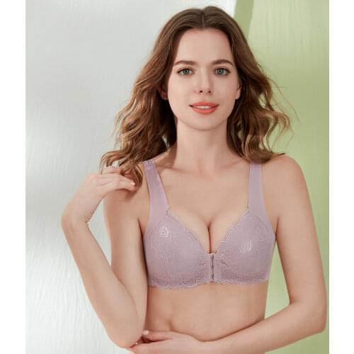 Push Up Bra women lingerie Front Closure Bras Sexy Lace lingerie Invisible Seamles Bralette Underwear For Women big bralette top