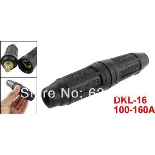 DKL 100-160A 10-25mm2 Wire Cable Quick Connect Welding Connector Coupler Joint Adapter Replacement