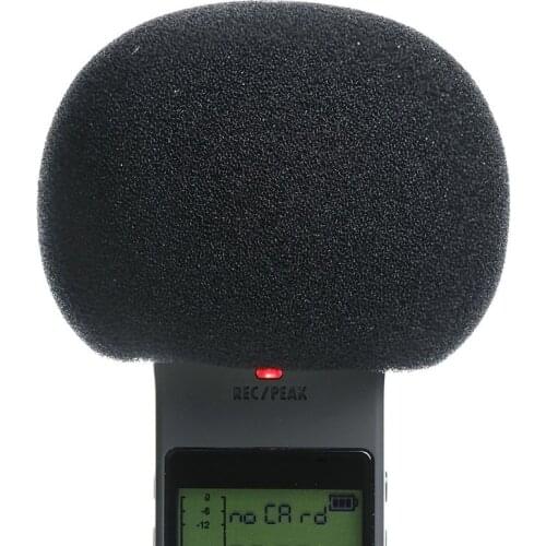 Furry Windscreen Muff Cover Foam Filter Microphone Windproof Cover for Zoom H1