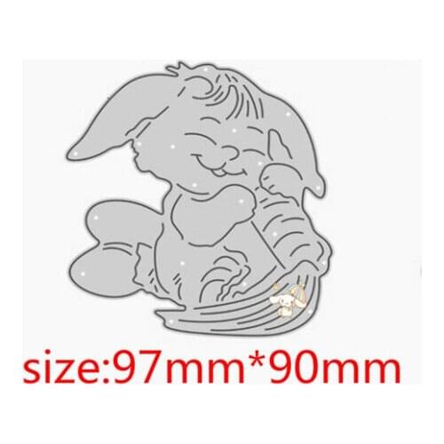 Deguang animation series metal cutting die DIY scrapbook 3D creative embossed greeting card decoration rabbit Mickey 2020 NEW