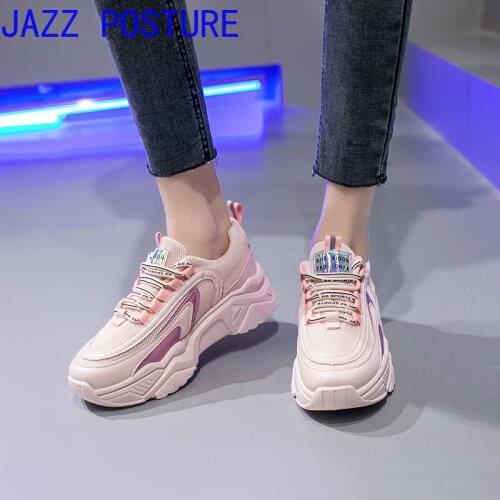 Fashionable and comfortable womens shoes breathable reflective casual shoes sneakers tennis womens shoes white Q513