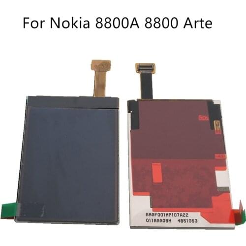 Azqqlbw For Nokia 8800A 8800 Arte (not for 8800) LCD Display Screen Module Monitor LCD Display Screen For Nokia 8800Art +tape