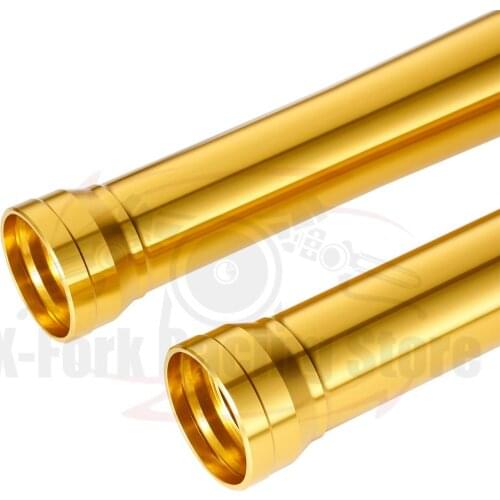 Outer Fork Tubes For Yamaha XSR900 2016-2020 2017 2018 2019 Gold Front Fork Pipes 1RC-23126-11-00 540mm