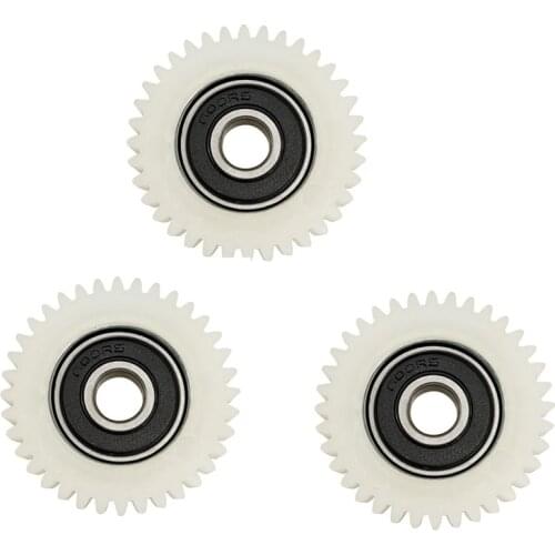 3Pcs 36 Teeth 38mm Nylon Electronic Motor Gear Ball Bearing Gears for Bafang Electric Bike Bicycle
