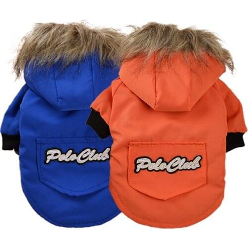 New Winter Pet Dog Puppy Jacket Coat Thickening Warm Puppy Dog Clothes Hoodie Costume Small Dogs Outwear Hot Sale