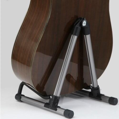 Aluminium Alloy Guitar Stand Foldable Removable Musical Instrument Stand For Bess Violin Ukulele Floor Holder