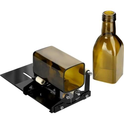 Glass Bottle Cutter Stainless Steel Adjustable DIY Bottle Cutting Machine for Wine/Beer Bottles