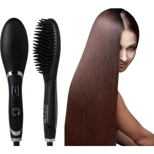 Hair Brush Fast Hair Straightener Comb Hair Electric Brush Comb Irons Auto Straight Hair Comb