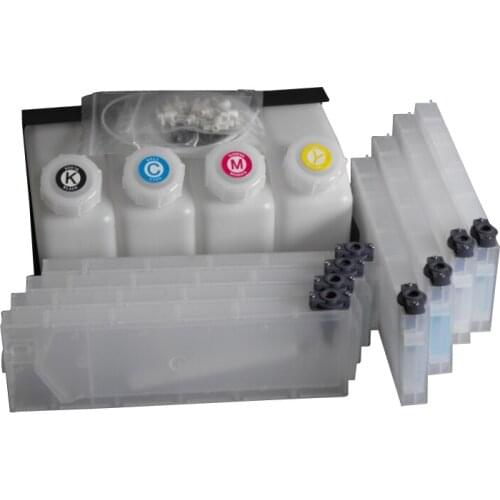 Roland Mimaki Bulk Ink System--4 Bottles, 8 Cartridges