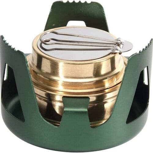 Outdoor Camping Mini Spirit Alcohol Stove Ultralight Picnic Stove BBQ Accessories