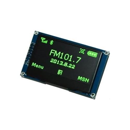 2.42 inch Green OLED Screen Module SSD1309 Drive IC 128*64
