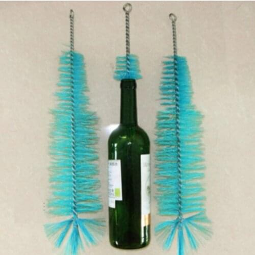 1pc Nylon Bottle Cleaning Brush Wine Beer Brew Tube Spout Cleaner Kitchen Cleaning Tools