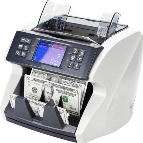 100V-240V Foreign currency counter money detector CIS smart machine (can do 6-8 countries) Total amount display amount