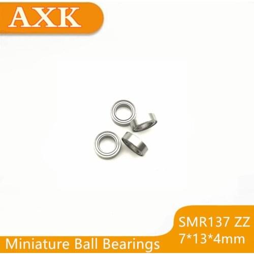 2021 Special Offer Time-limited Smr137zz Abec-3 (10pcs) 7x13x4 Mm Stainless Steel Miniature Smr137 Zz Ball Bearings Smr137-zz