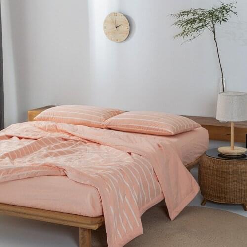 Multi Color Grid Duvet Cover Pillowcase 3/4pcs Stripe Bedding Set Quilt Fitted Sheet Blanket Bed Sheet Double Queen King Size