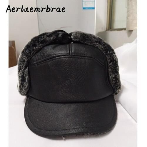 Aerlxemrbrae Men's Fur Hats
