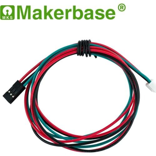 Makerbase 3D printer accessories 70cm 3pin male-female cable jumper Dupont line