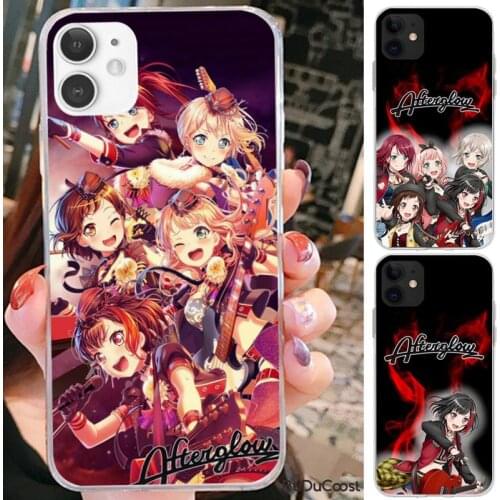 Reall nice anime BanG Dream Phone Case For iPhone 7 8 Plus X XS Max XR Coque Case For iphone 5s SE 2020 6 6s 11Pro
