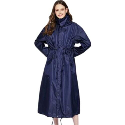 Long Raincoat Women Cloak Waterproof Windproof Light Rain Coat Ponchos Jackets Female Chubasqueros Mujer