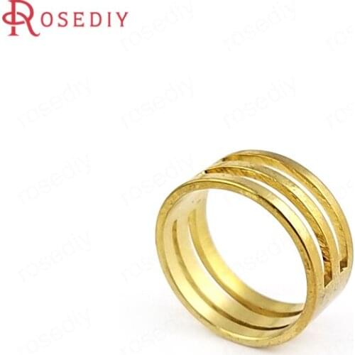 E173)10 pieces Inside 16.5mm Not color Brass Jump Rings Open Tools Diy Open Rings Jewelry Findings Accessories Wholesale