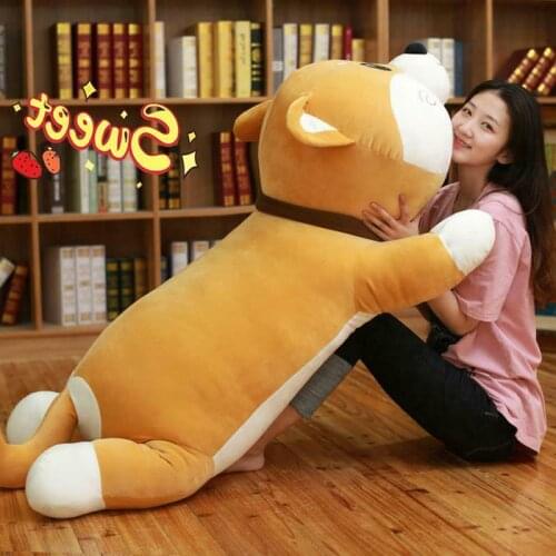 24"-79" Giant Shiba Inu Dog Plush Toy Big Dog Soft Doll Kids Stuffed Bear Gift Factory Wholesale + Free Postage