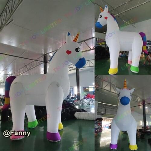 3m/4m/5m giant inflatable unicorn cartoon for decoration