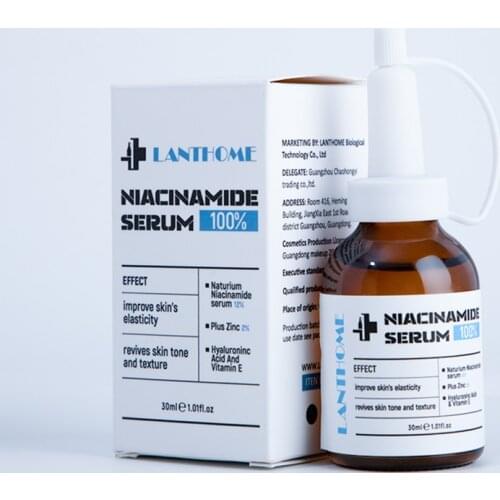 Lanthome Niacinamide Essence Whitening Moisturizing Cream 30ml hyaluronic acid serum whiting cream