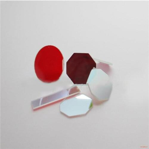 10*10*1.0mm Laser Beauty Apparatus Optical Instrument Fiber Optic Illumination Red Light 610 Long Wave Pass Filter