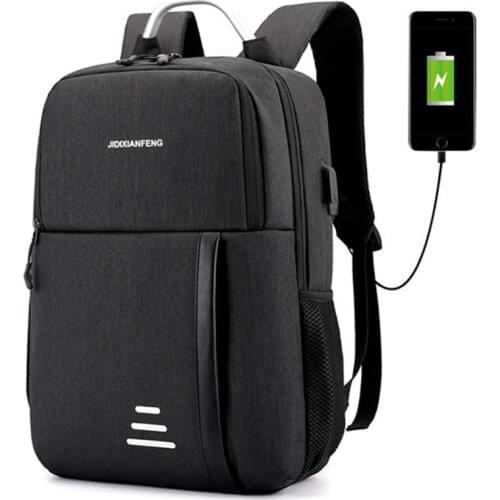 Multifunction USB charging Men Laptop Backpacks For Teenager Fashion Male Mochila Leisure Travel backpack anti thief