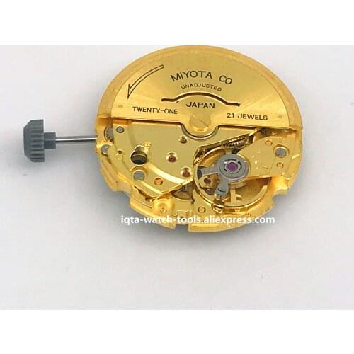 Original Japan Movement for MIYOTA 8200 Automatic Movement 21 Jewels Watch Replacement Spare Parts Double /Single Calendar