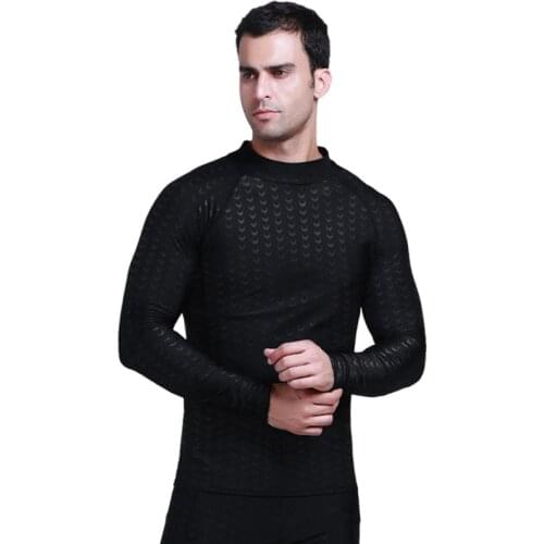 Sbart 1 PC Quick Drying Rashguard Swimming Shirt For Men Swimwear Long Sleeve Male Sailing Surfing Wetsuits 2018 DBO