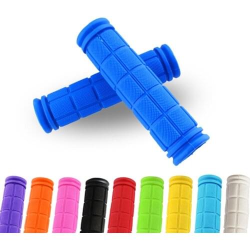 Bicycle Handlebar Grips Anti-skid Rubber Bike Handle Bar Covers Grips Fixed Gear BMX MTB Mountain Bike Bicycle Accessories