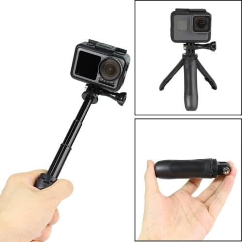 Tripod for Gopro Shorty Extension Pole Extendable Selfie Stick for Phone Gopro Hero 8 7 6 5 4 3 Yi 4k EKEN SJCAM DJI OSMO ACTION