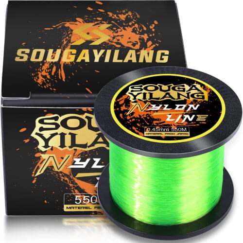 Sougayilang 150M 0.18-0.45mm Nylon Fishing Line 2-35LB Super Strong Durable Monofilament Fishing Line Thread Fishing Tackle