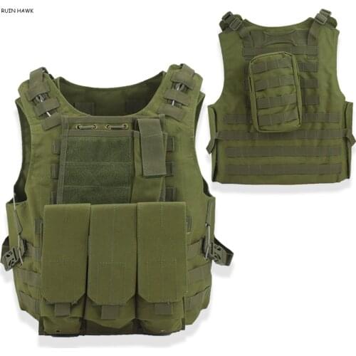 Military Combat Airsoft Paintball Equipment Amphibious Tactical Hunting Shooting Outdoor CS Mens Vest